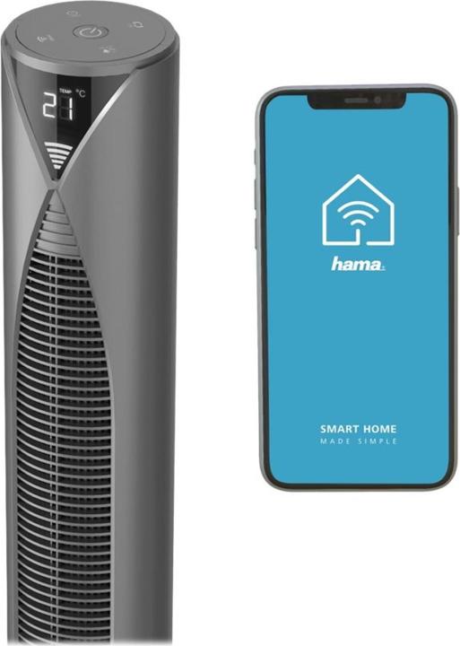 Actual product image Hama Smart pedestal fan (52 dB)