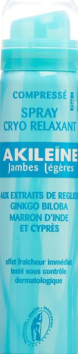 Produktbild Akileïne AKILEINE Leichte Beine Cryo-Relaxing Spray 75 ml (Fussdeodorant & -puder, 75 ml)