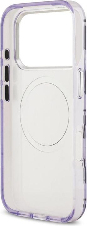 Actual product image Karl Lagerfeld - IML MagSafe KL Monogram (KLHMP17LHMIKLMEU) - iPhone 17 Pro - Purple (Apple iPhone 17 Pro)