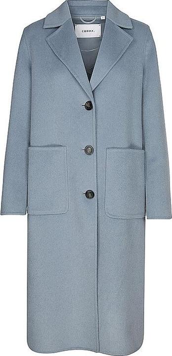 Comma Outdoor-Mantel Langer Doubleface-Mantel mit aufgesetzten Taschen