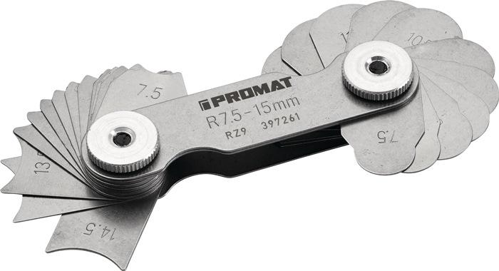 Actual product image Promat Radius template