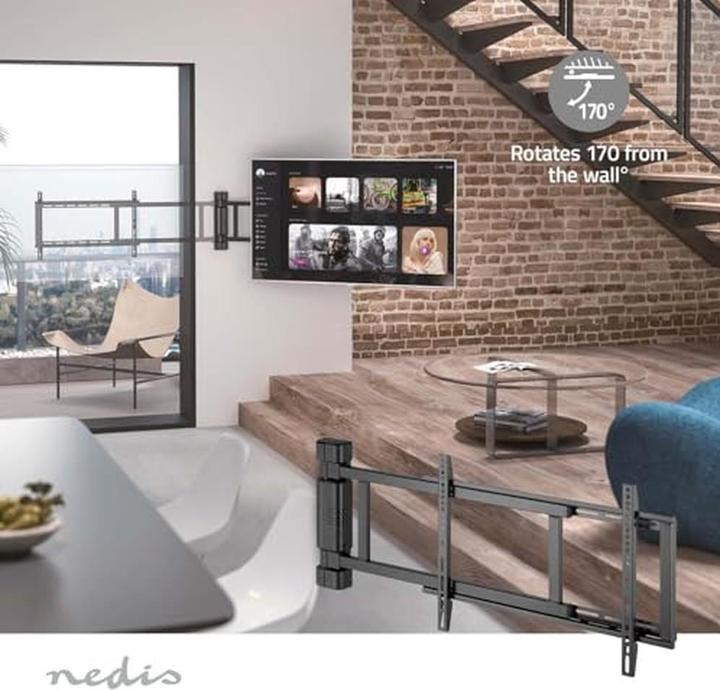 Actual product image Nedis Motorised TV wall mount (Wall, 75", 50 kg)
