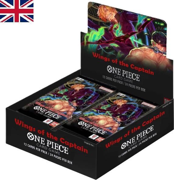 One Piece Wings of the Captain OP06 Booster - Card Game - EN (Englisch, Booster Pack)