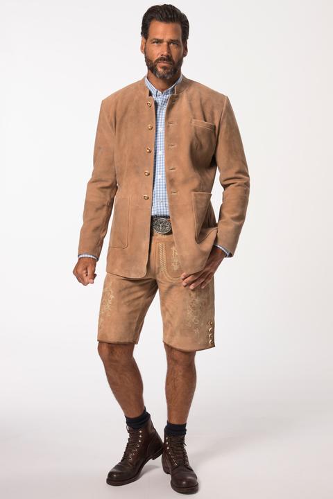 Produktbild JP1880 Trachtenhose, Tracht, Ziegenleder, traditionelle Stickereien, Gratis Ledergürtel (58)