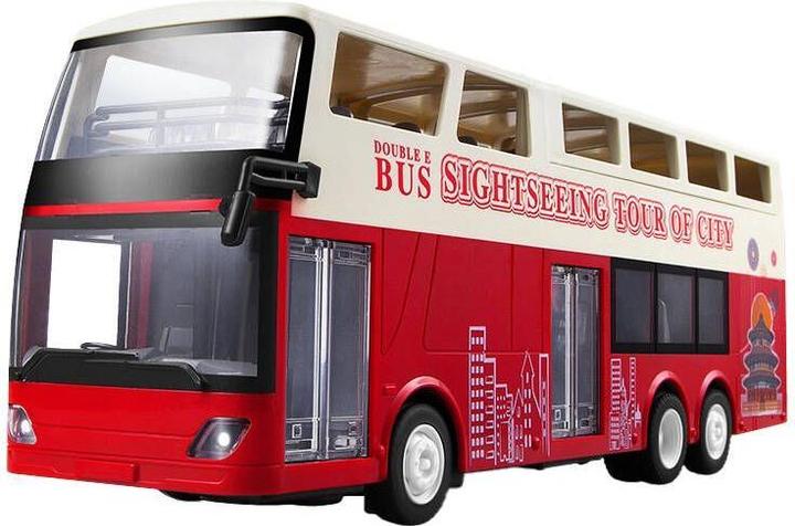 Image du produit Double Voiture télécommandée 1:18 (rouge) (Sightseeing Bus) E640-003