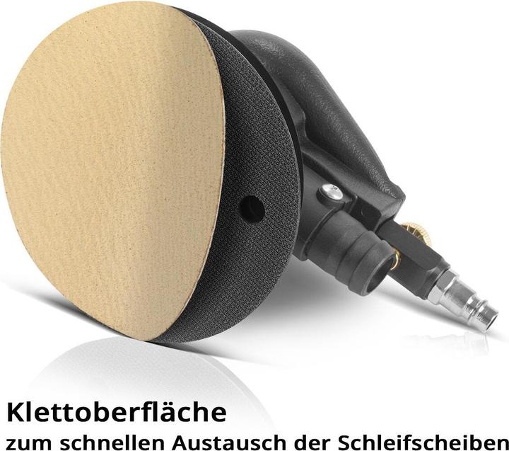 Produktbild Stahlwerk Druckluft Exzenterschleifer DES-125 ST mit 125mm Schleifteller (Exzenterschleifer)