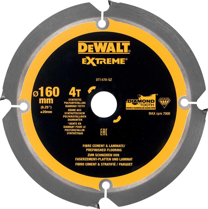Actual product image DeWalt Handheld circular saw blade