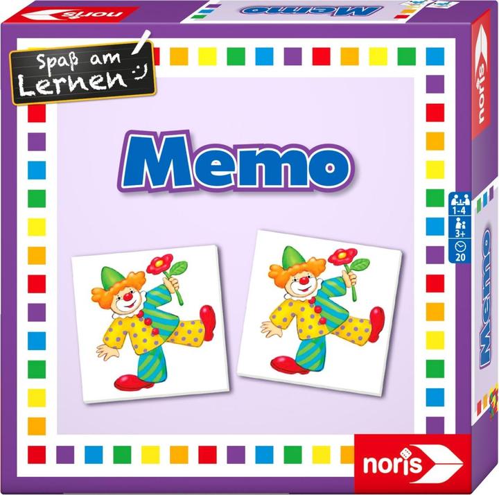 Immagine prodotto Noris Memo (Francese, Inglese, Italiano, Tedesco, 1 - 4 Giocatori)