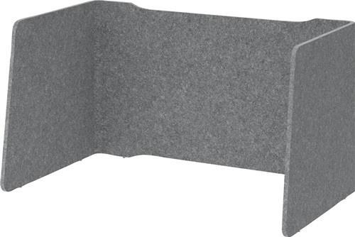 Hammerbacher Acoustic enclosure, 3-sided, folded, 114x65 (114 x 60 cm)