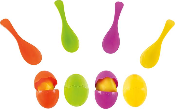 Produktbild Idena Eierlaufspiel mit "Eigelb"-Sandsäckchen (2 - 4 Spieler)