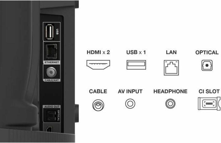 Produktbild TCL 40FHD7900 (40", LED, Full HD)
