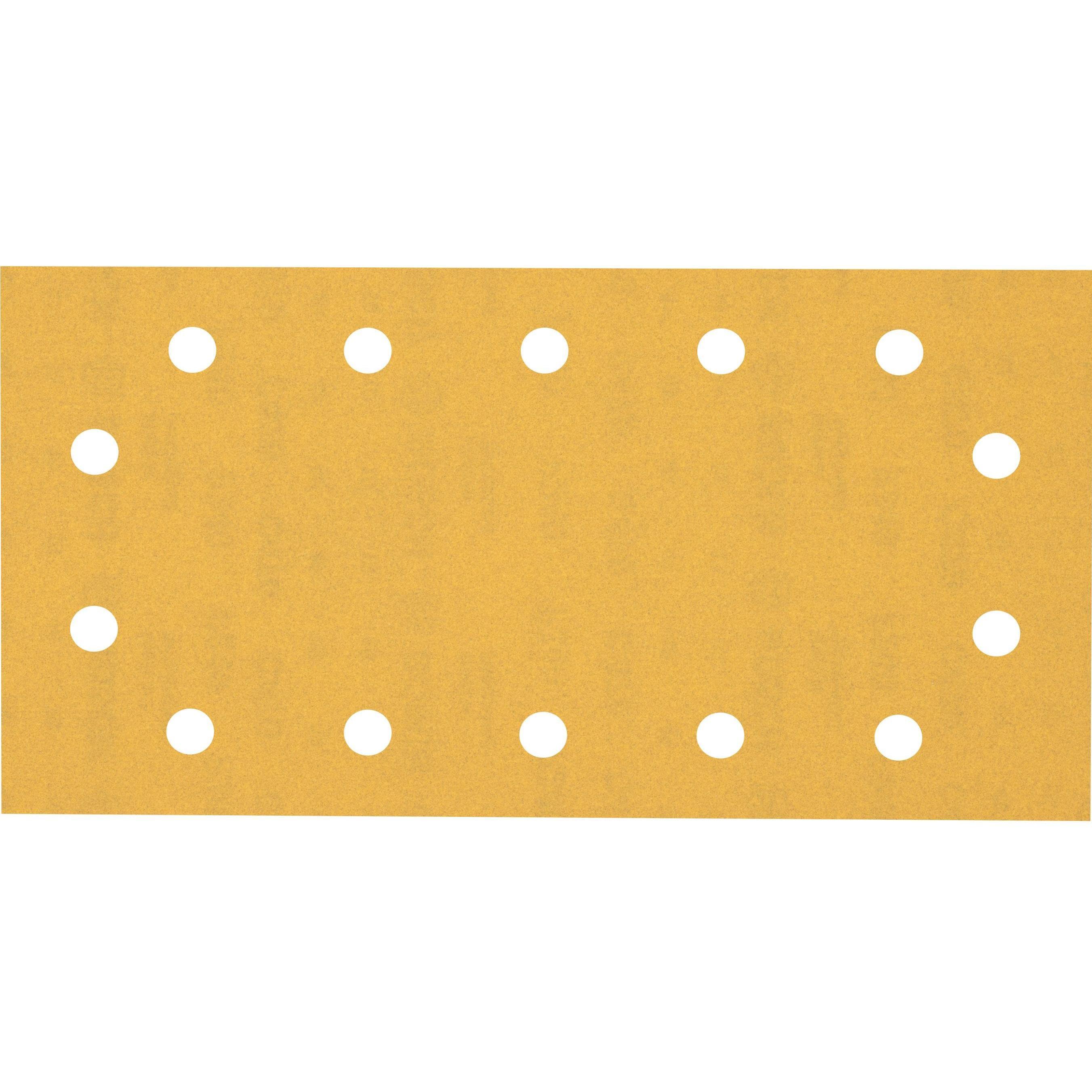 Bosch Professional Zubehör, Schleifmittel, EXPERT C470 Schleifpapier mit 14 Löchern für Schwingschleifer, 115 x 230 mm, ...