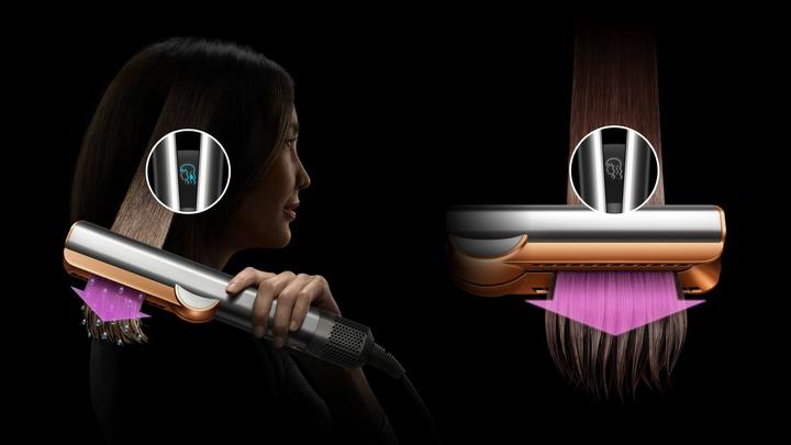 Actual product image Dyson Airstrait Samtrot/Gold (Straightening iron)