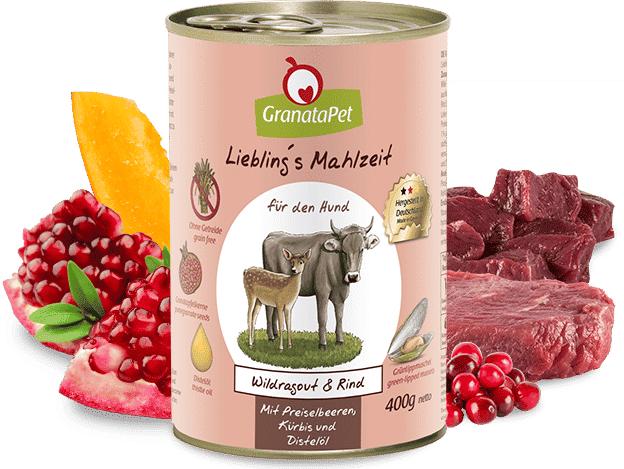 Granatapet Liebling's Mahlzeit Wildragout und Rind (Adult, 1 Stk., 400 g)