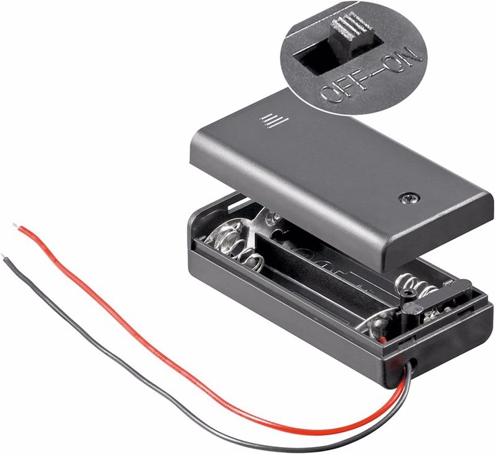 Produktbild Goobay 12443 Batteriehalter