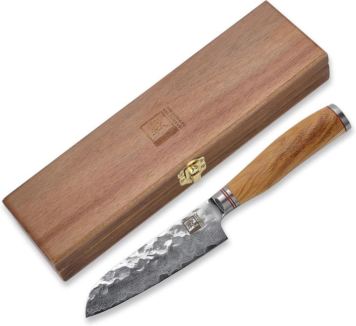 Produktbild Zayiko Olive Damastmesser, 12cm (12 cm)