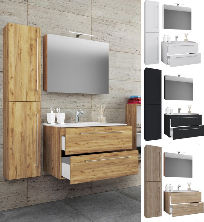 Actual product image VCM 4-tlg. Waschplatz Waschtisch Badinos SC