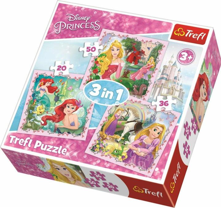 Produktbild Trefl 3 in 1 Puzzle - Princess (3 Teile)