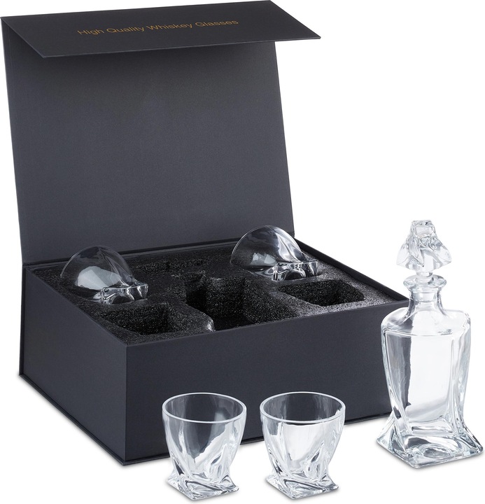 Actual product image Relaxdays Da-whisky set (8 dl, 1 x, Whisky glass)