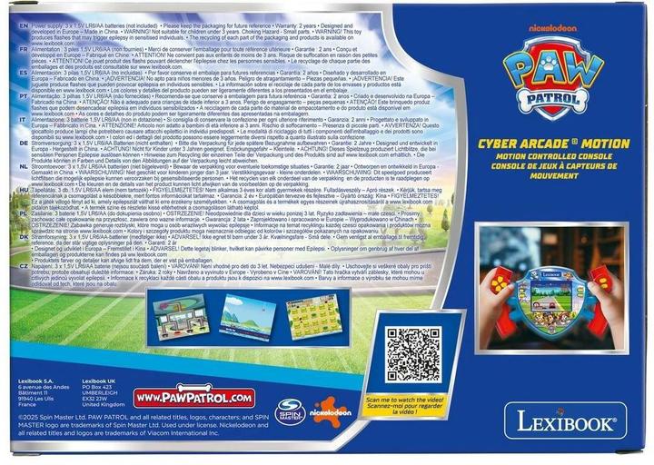 Image du produit Lexibook Handheld-Konsole Paw Patrol Mehrfarbig, Sprache: keine