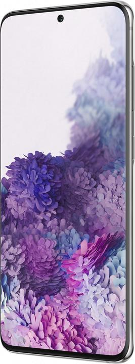 Produktbild Samsung Galaxy S20 5G (128 GB, Cloud White, 6.20", Hybrid Dual SIM + eSIM, 5G)