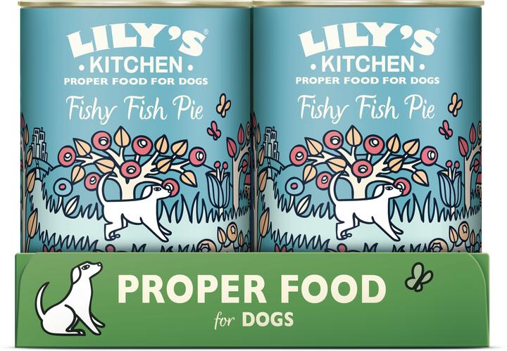 Produktbild Lily's Kitchen Fishy Fish Pie (Adult, Senior, Junior, 6 Stk., 2400 g)