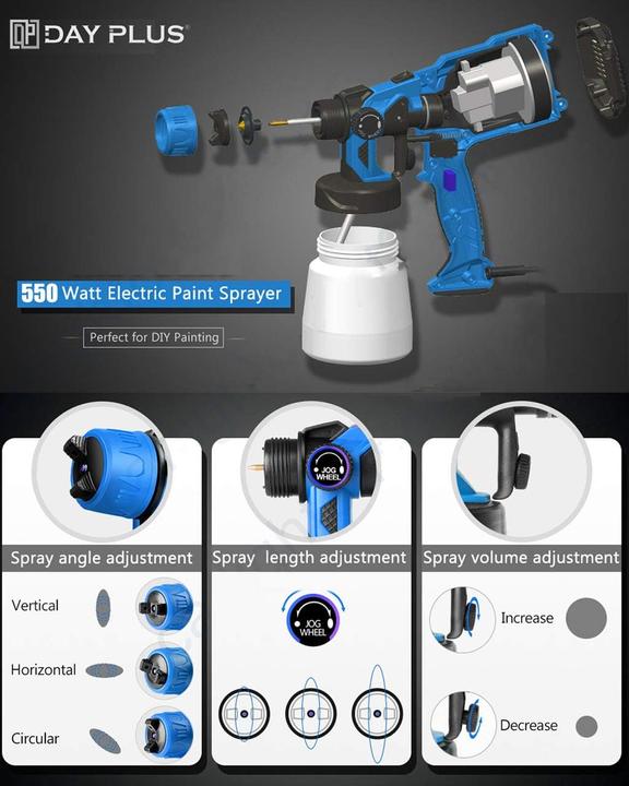 Produktbild Day Plus Farbsprühpistole 550W, 800ml