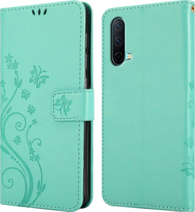 Actual product image Cadorabo Flower Book cover (OnePlus North CE 5G)
