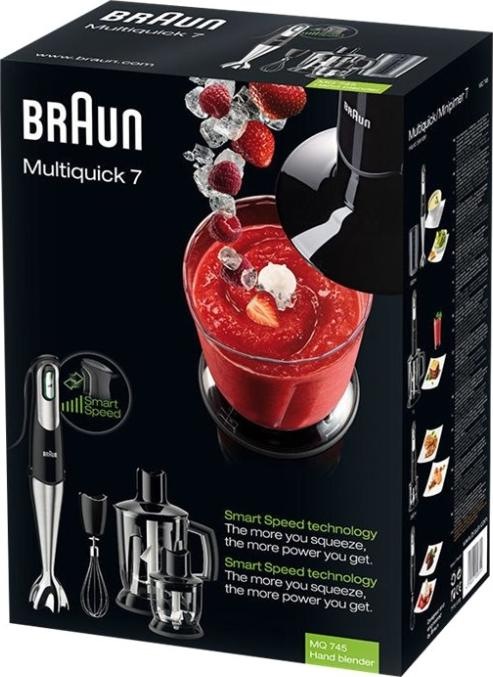 Actual product image Braun Blender MultiQuick 7 MQ7045X Silver Black