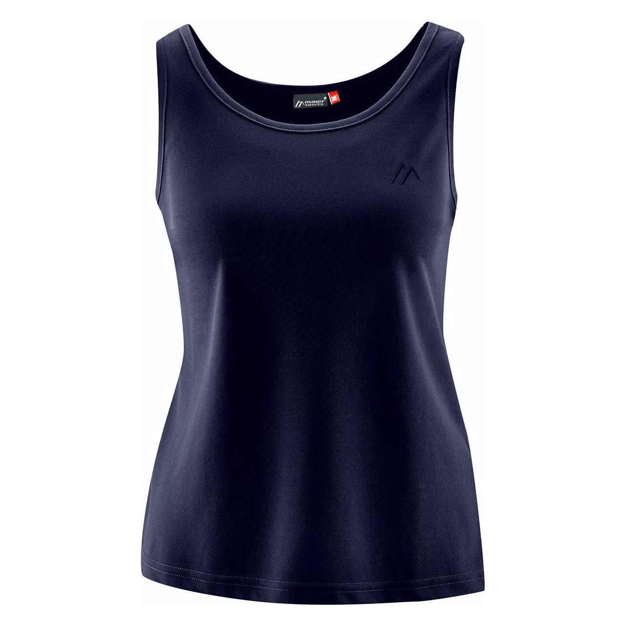 Maier Sports, Damen, Sportshirt, Petra Top (M), Blau, M