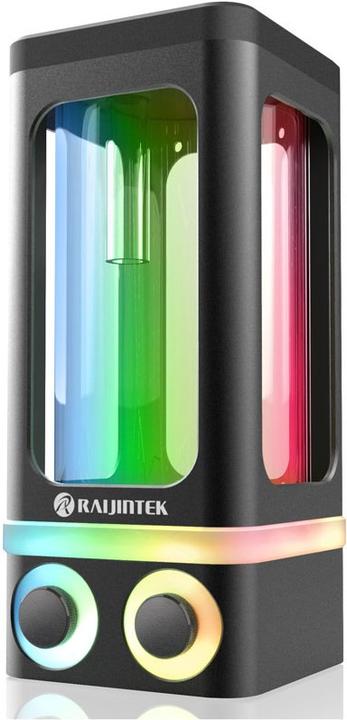 Actual product image Raijintek ANTILA PURE R100A expansion tank, 172.5mm, ARGB