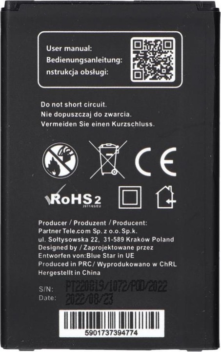 Immagine prodotto NoName Batteria Blue Star BLUE STAR PREMIUM per LG K10 2300 mAh