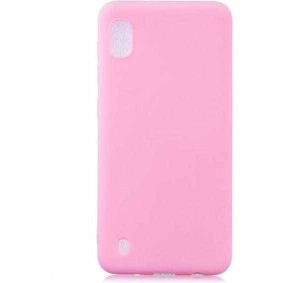 MU Classic Softcase TPU Series (Samsung Galaxy A10), Smartphone Hülle, Pink