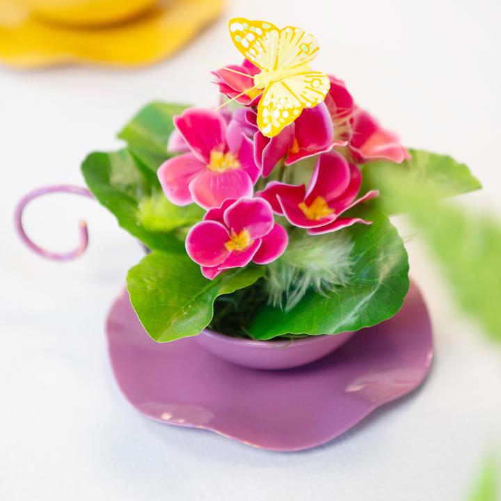 Produktbild Viana Deko Tasse mit Unterteller aus in 2er Set (2 x)