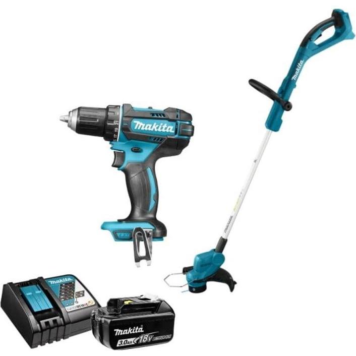 Makita , Decespugliatore, Accumulatorių Įrankių Komplektas Dlx2489 (Filo Di Taglio)