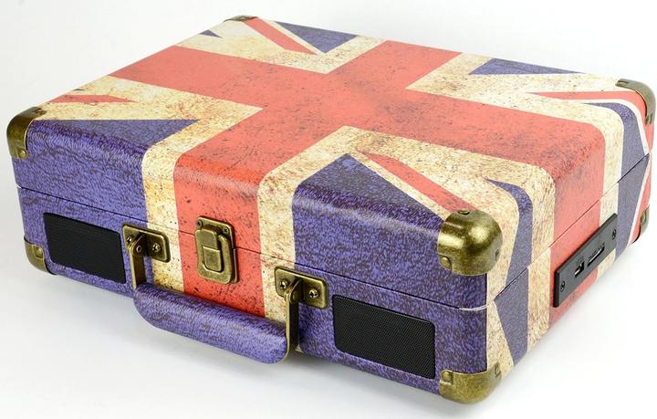 Actual product image Majestic New TT-43 BT/USB/SD/AX Belt Drive Turntable Blue, Red, White (Semi-automatic)