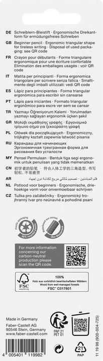 Image du produit Faber-Castell Jumbo Grip (4.50 mm, B, 2 x)