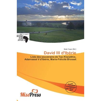 David III d'Ibérie, Fachbücher von Niek Yoan