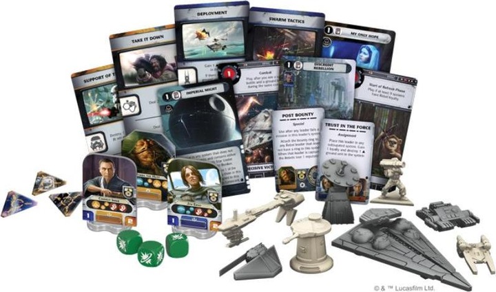 Produktbild Asmodée Star Wars Rebellion Aufstieg des Imperiums - Erweiterung (Deutsch)