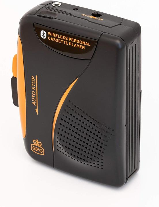 Actual product image GPO Retro cassette player with BT