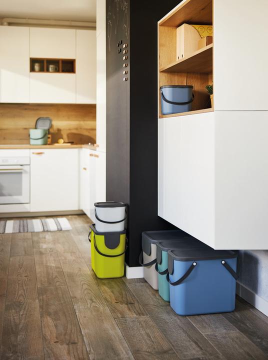 Immagine prodotto Rotho Albula 40 l contenitore per la raccolta differenziata, grigio (40 l)
