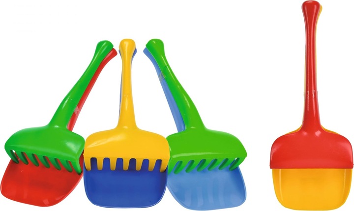 Produktbild Androni Schaufel+Rechen-Set, 4-sort.