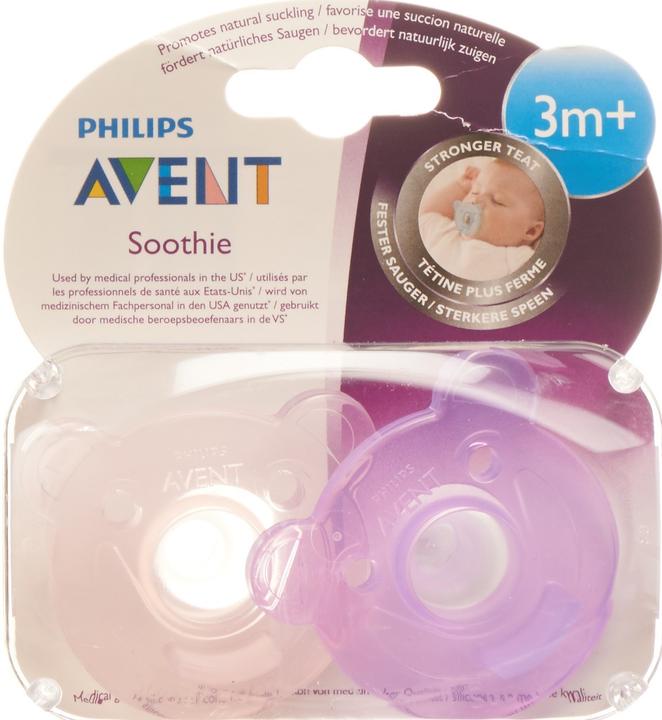 Actual product image Philips Avent Soothie (2 x, 3 - 6 M.)