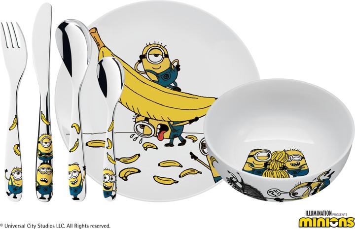 Actual product image WMF Children's cutlery 4 pieces MINIONS