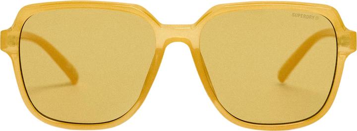 Milky yellow, brown glasses