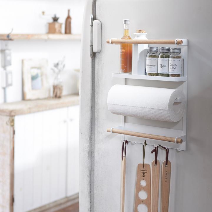 Produktbild Yamazaki Magnetisch Keukenrekje Koelkast - Tosca - Wit (2559)