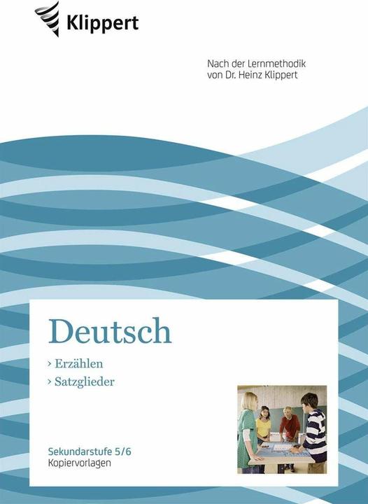 Produktbild Erzählen / Satzglieder (Deutsch, H. Heindl, M. Kuhnigk, P. Mende, 2016)