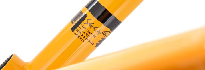 Actual product image DMR Sect frame, 26", Dakar Yellow
