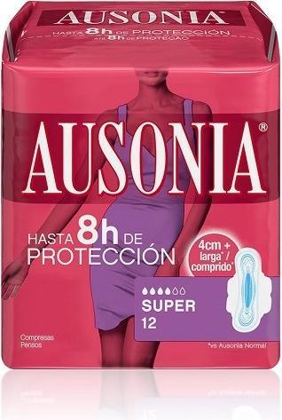 Produktbild Ausonia compresas super alas 12 uds (12x)