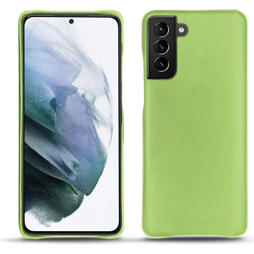 Noreve Lederschutzhülle (Samsung Galaxy S21+), Smartphone Hülle, Grün